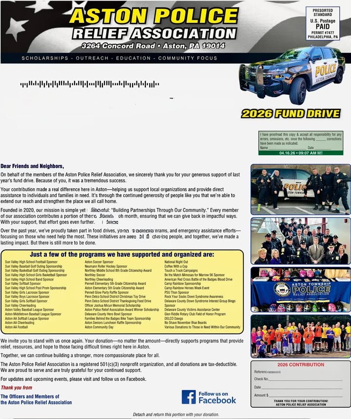 Aston Township Police Relief Association